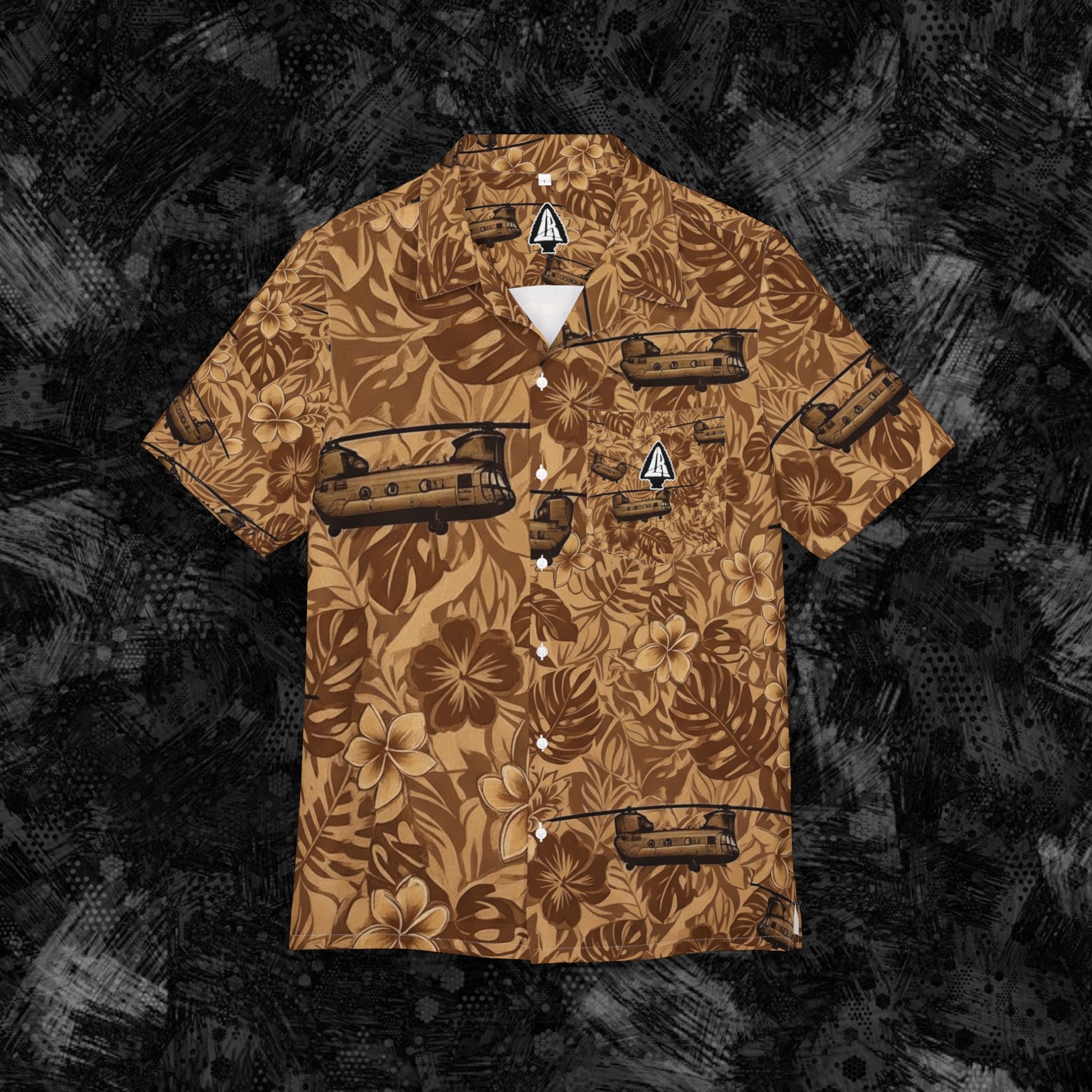 LR x CH47 Hawaiian Shirt