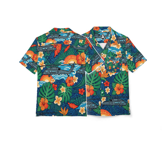 LR UH-60 Tropical Hawaiian Shirt